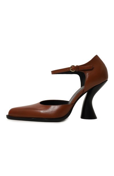 Кожаные туфли DRIES VAN NOTEN, арт. WS242-1310-H95/109, фото 4