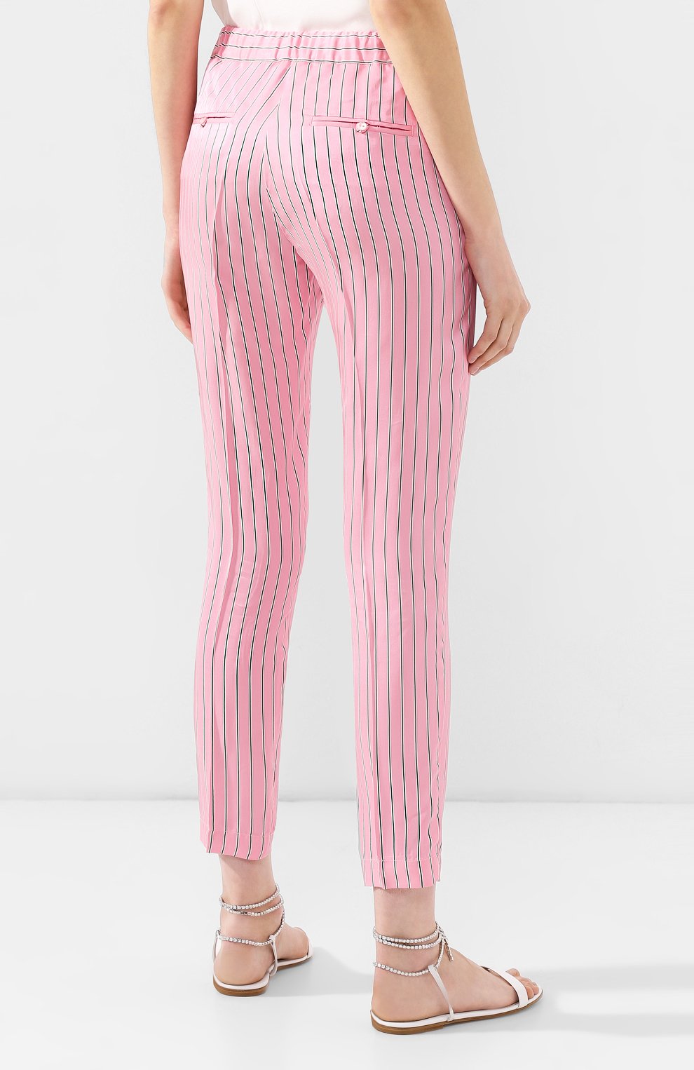 Брюки в полоску ERMANNO ERMANNO SCERVINO, арт. 44 T PL11 CRI, фото 4