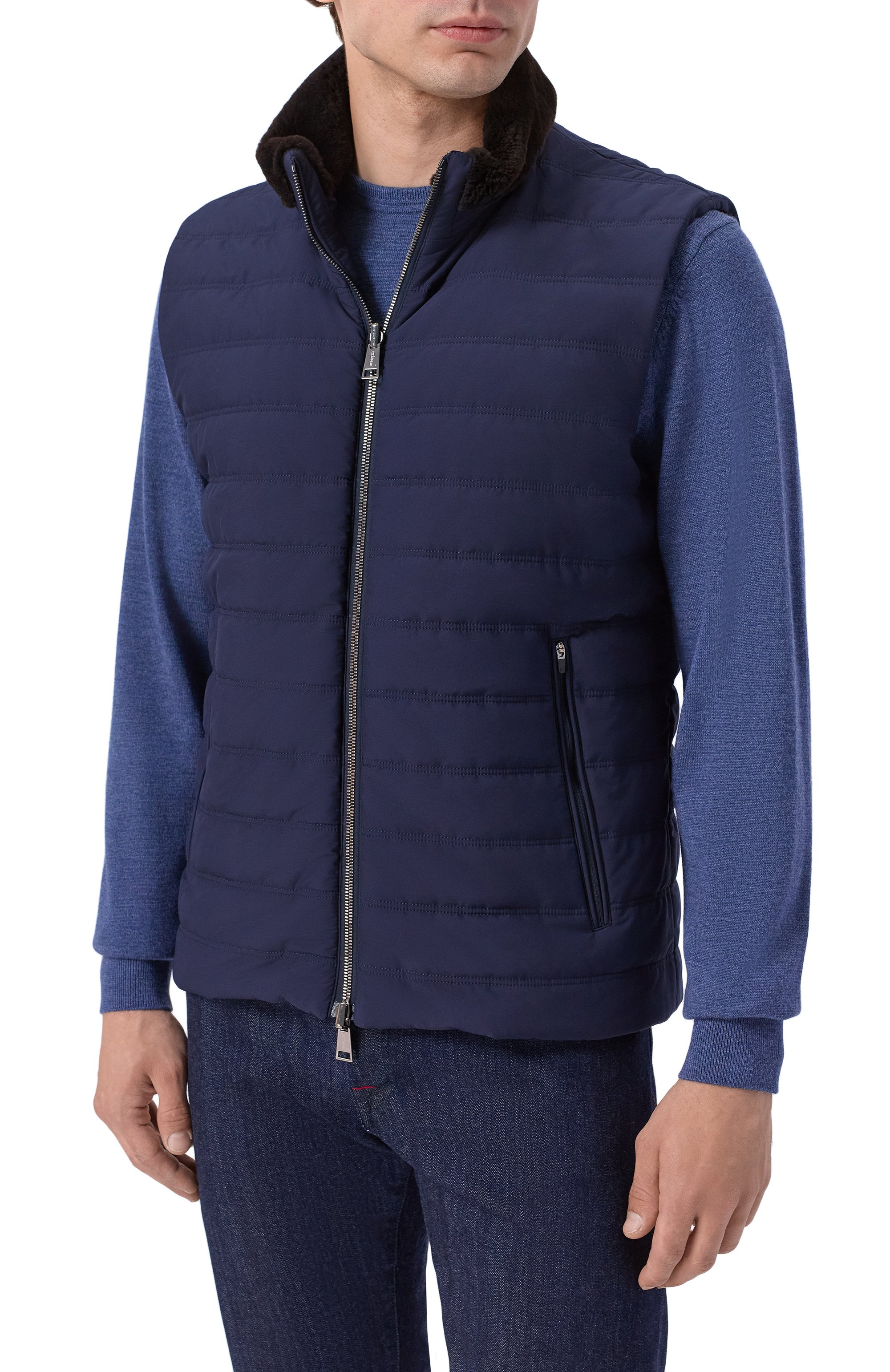 Пальто из кашемира и шерсти KITON синего цвета по цене 1235000 руб., арт. UW2516CV0462L, фото 6 Пальто из кашемира и шерсти KITON, арт. UW2516CV0462L, фото 6