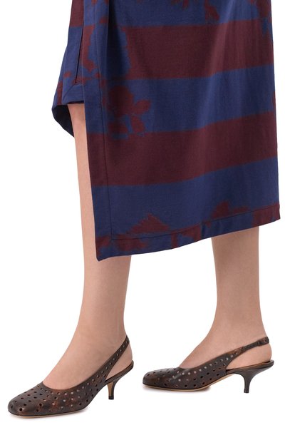 Женские кожаные туфли DRIES VAN NOTEN, арт. 011761/0107