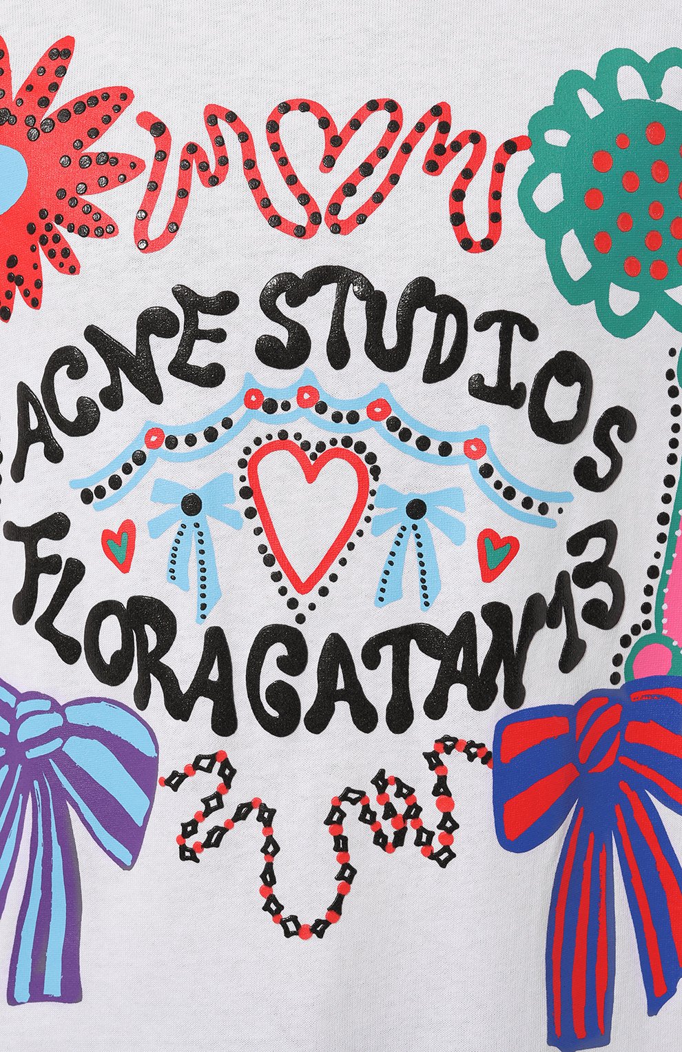 Хлопковая футболка ACNE STUDIOS, арт. FN-MN-TSHI000474, фото 5