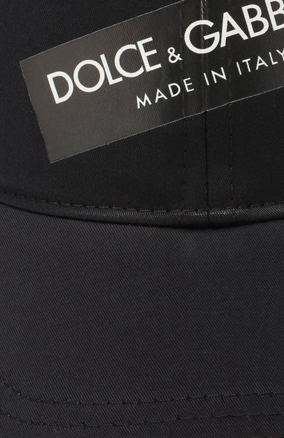 Хлопковая бейсболка DOLCE & GABBANA, арт. GH613A/GEI67, фото 3