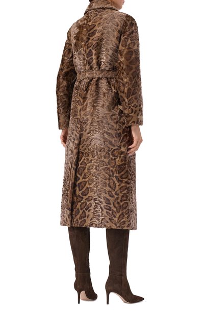 Шуба из каракульчи VICTORIA KUSENKOVA леопардового цвета по цене 2552000 руб., арт. 707100017695, фото 4 Шуба из каракульчи VICTORIA KUSENKOVA, арт. 707100017695, фото 4