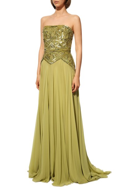 Платье из вискозы ELIE SAAB, арт. 5485, фото 3
