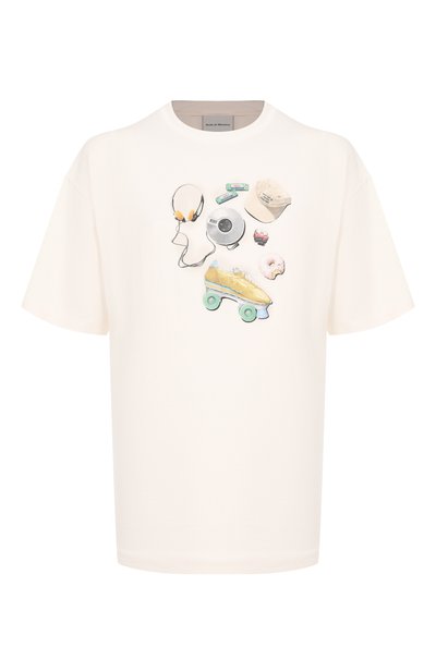 Мужская хлопковая футболка DROLE DE MONSIEUR, арт. E-TS217-C0002-CM