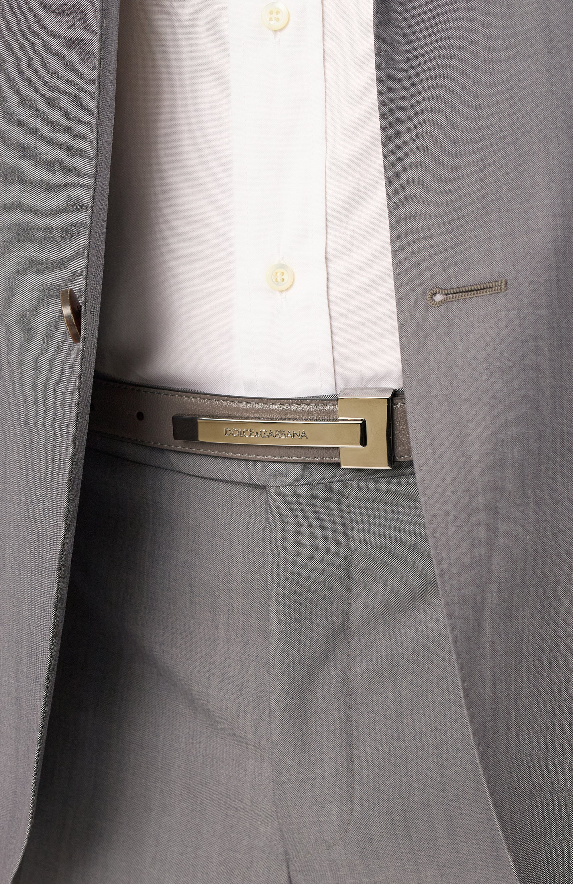 Кожаный ремень DOLCE & GABBANA, арт. BC4870/AV956, фото 2