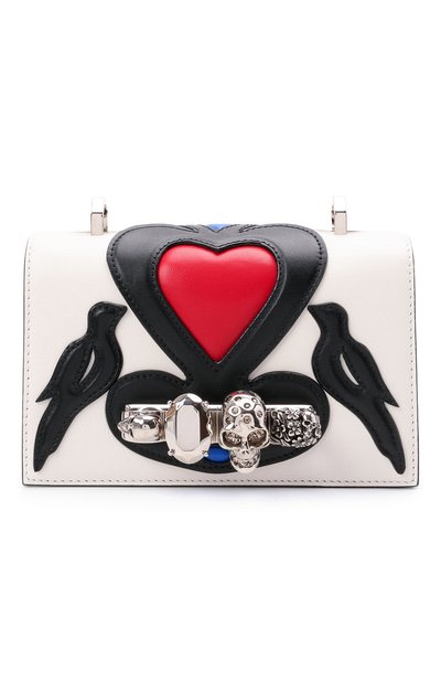 Сумка jewelled satchel mini ALEXANDER MCQUEEN, арт. 653134/D78BB, фото 1