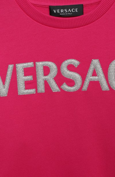 Хлопковый свитшот VERSACE, арт. YC000425/YA00078/4A-6A, фото 3