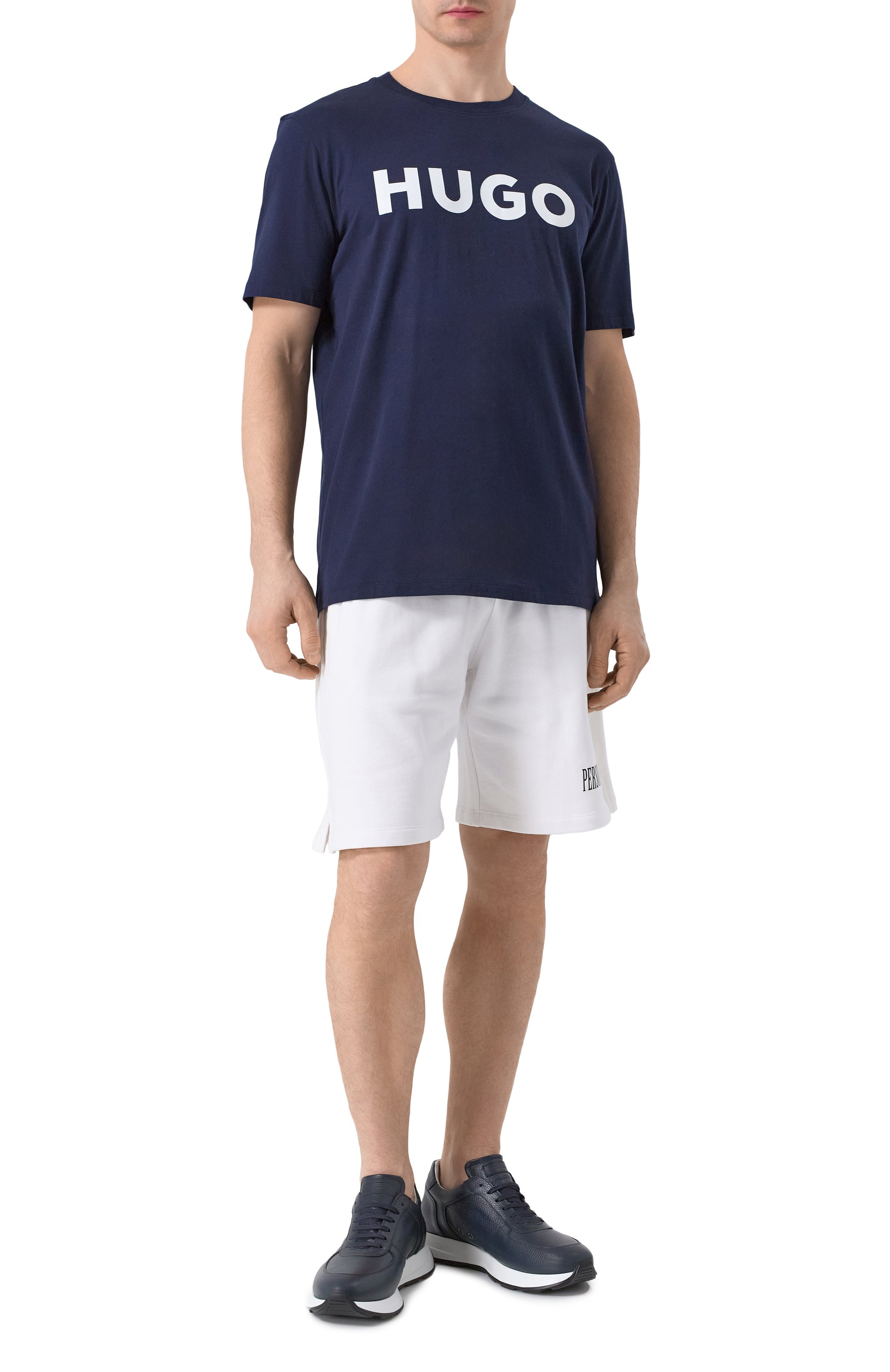 Хлопковая футболка HUGO, арт. 50467556, фото 2