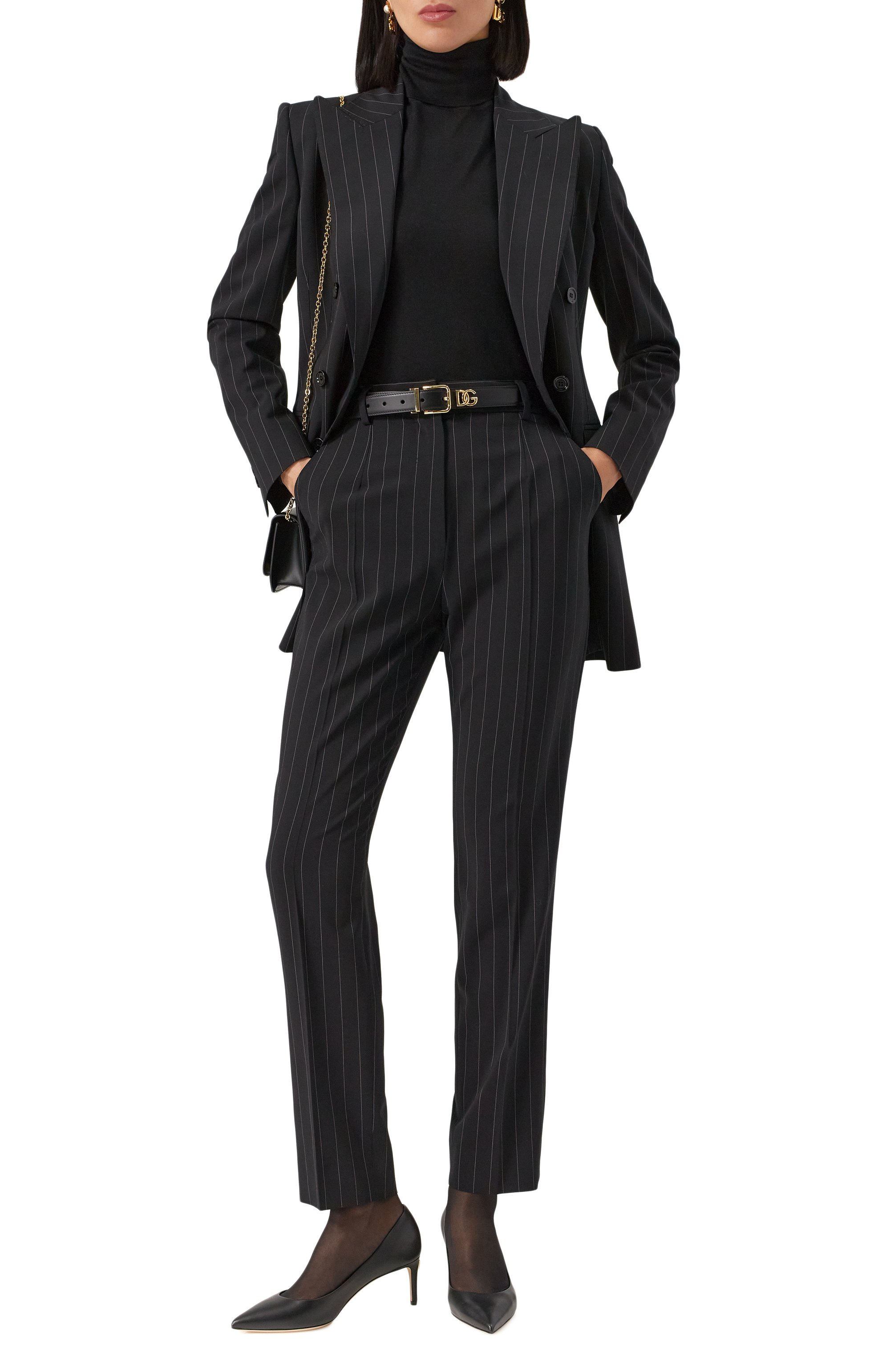 Водолазка из кашемира и шелка DOLCE & GABBANA, арт. FXW13T/JFMEW, фото 2