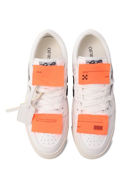 Кожаные кеды 3.0 off court OFF-WHITE белого цвета по цене 59550 руб., арт. 0MIA29KC99LEA001, фото 5 Кожаные кеды 3.0 off court OFF-WHITE, арт. 0MIA29KC99LEA001, фото 5