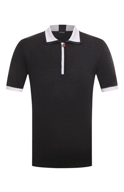 Мужская хлопковое поло KITON, арт. UK571