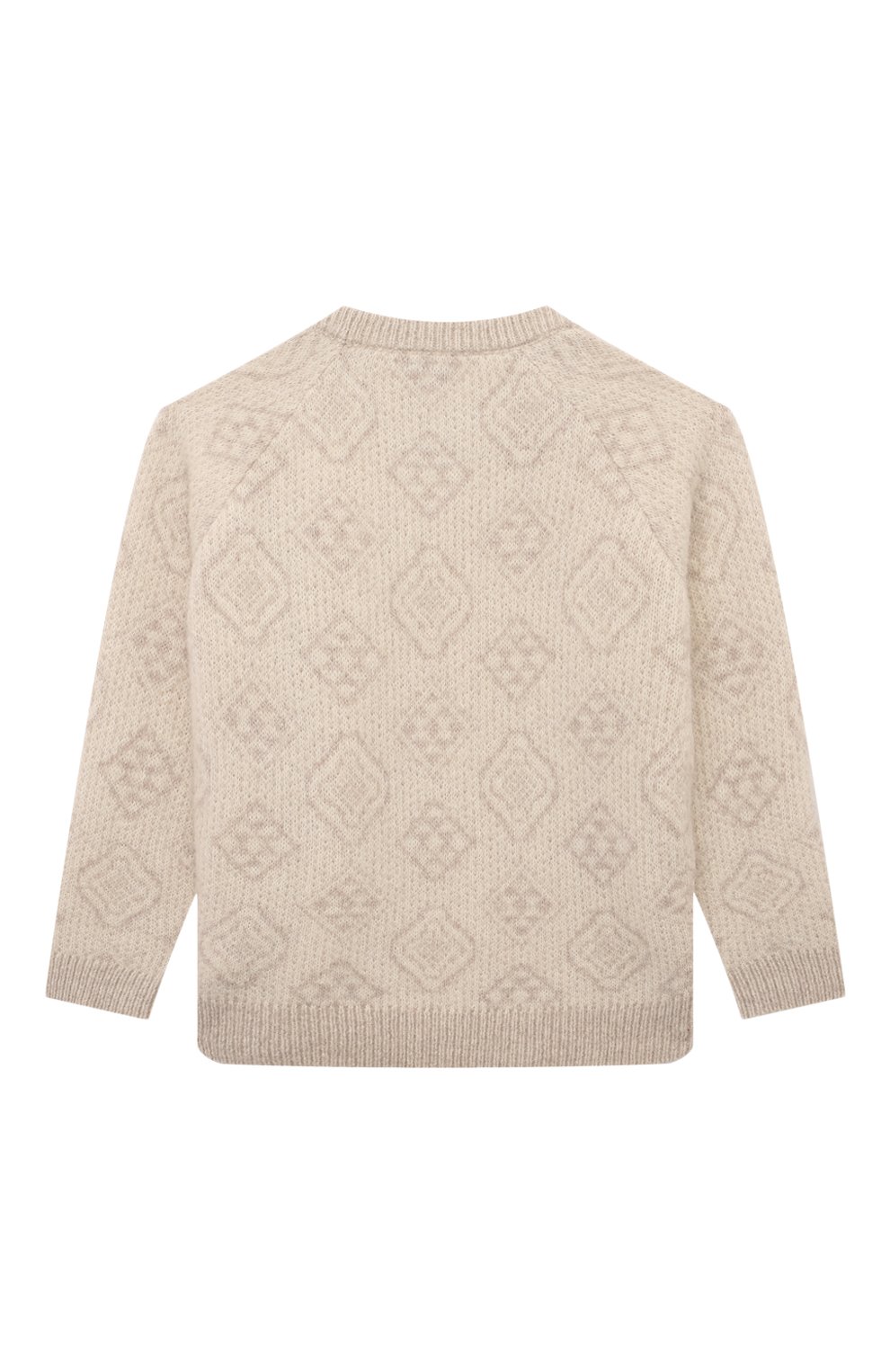 Свитер из шерсти и хлопка BRUNELLO CUCINELLI, арт. BS0M74200A, фото 2