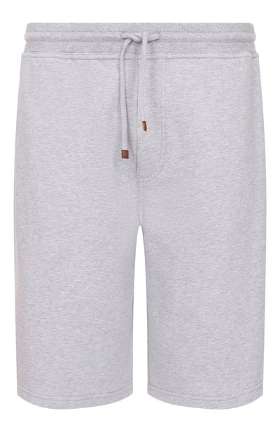 Мужские хлопковые шорты BRUNELLO CUCINELLI, арт. MW8633318G