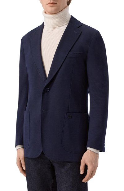 Пиджак из шерсти и шелка STEFANO RICCI, арт. M1RMM22TA0/CM09HA_001, фото 4