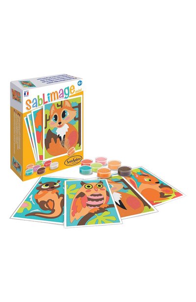 Песочные мини-картинки лесные животные SENTOSPHERE, арт. 8103