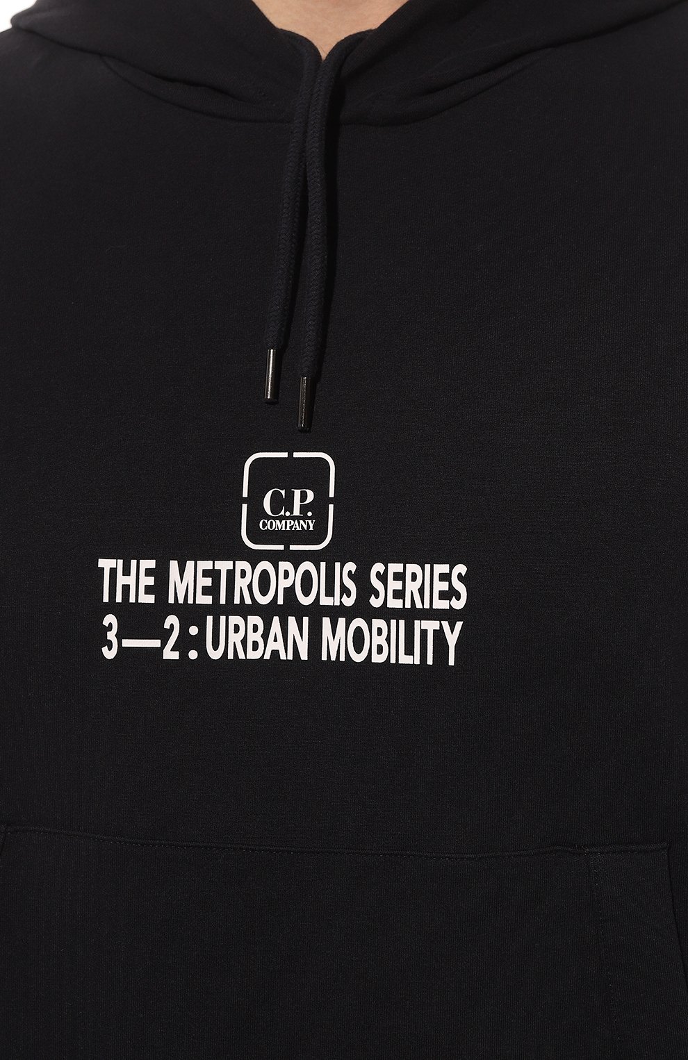 Хлопковое худи C.P. COMPANY, арт. 14CMSS208A-006452W, фото 5