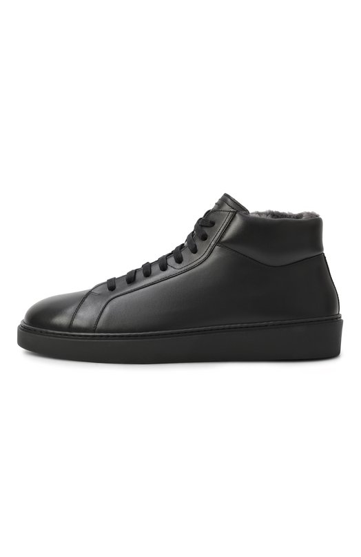 Кожаные кеды Magnanni 24722/B0WEN Чёрный  24722/B0WEN Фото 4