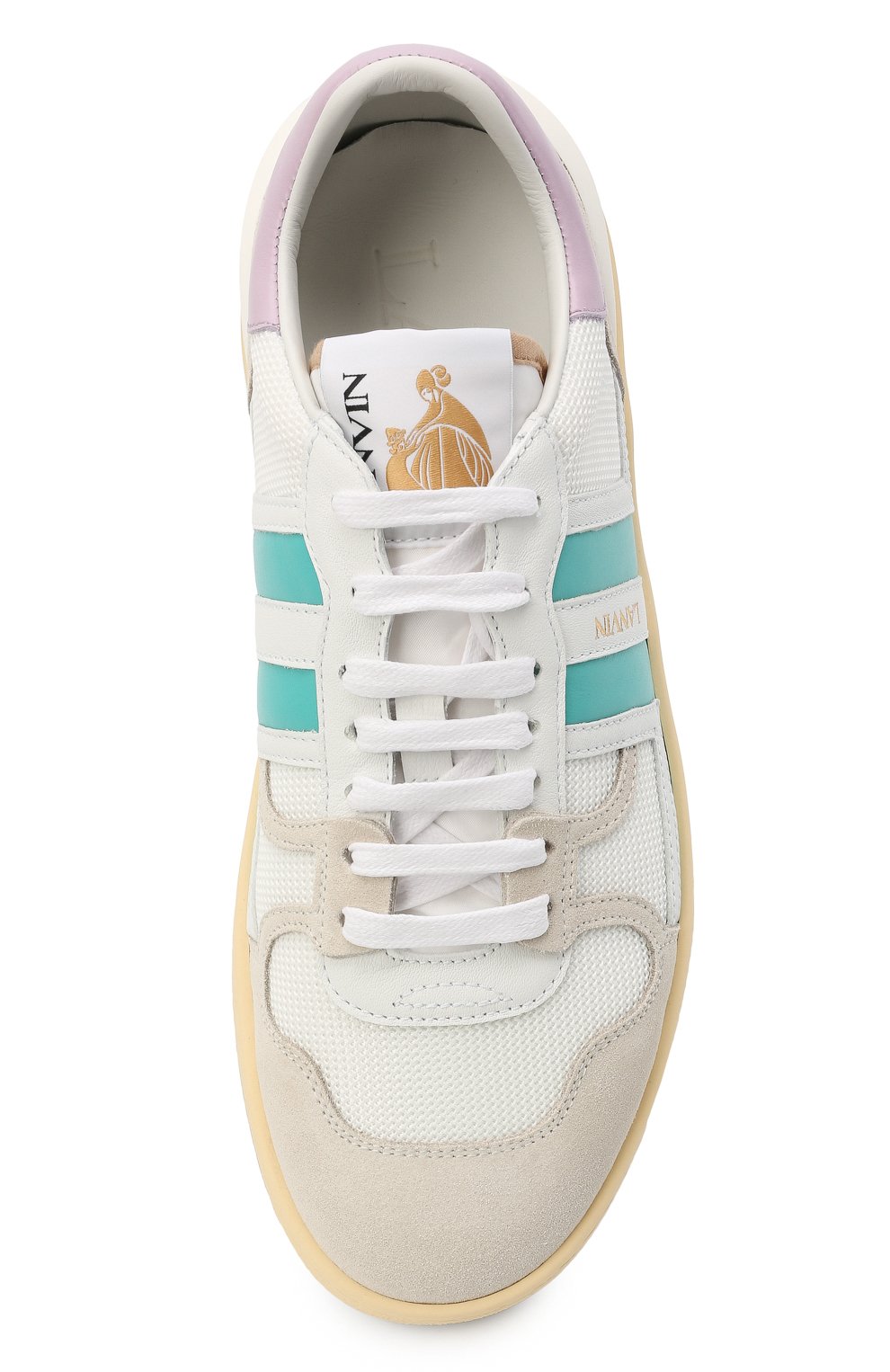 Кожаные кеды LANVIN, арт. FW-SKDK00-NAS1-P21, фото 5