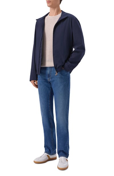 Футболка изо льна и хлопка FEDELI, арт. TU000220/LIN0 C0TT0NE, фото 2