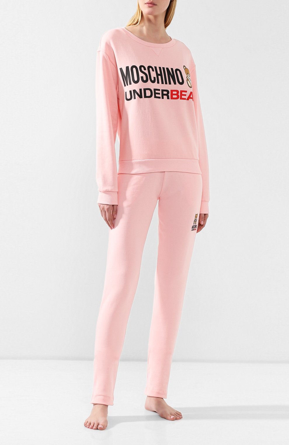 Хлопковый свитшот MOSCHINO, арт. A1709/9026, фото 2