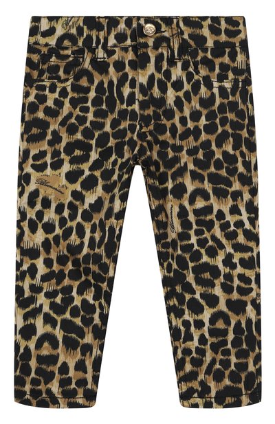 Хлопковые брюки BLUMARINE, арт. BGPA004.0.CEB05/12M-2A