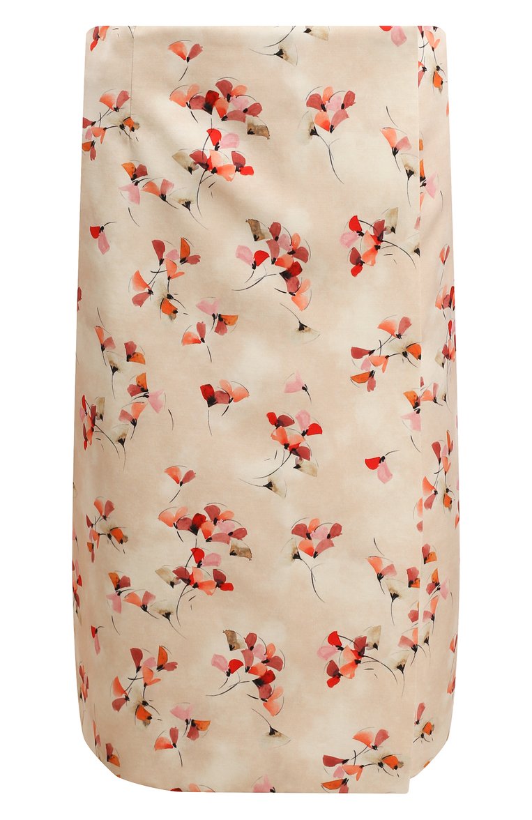 Юбка из шерсти и шелка PRADA, арт. P143S-1YHD-F0036-211, фото 1