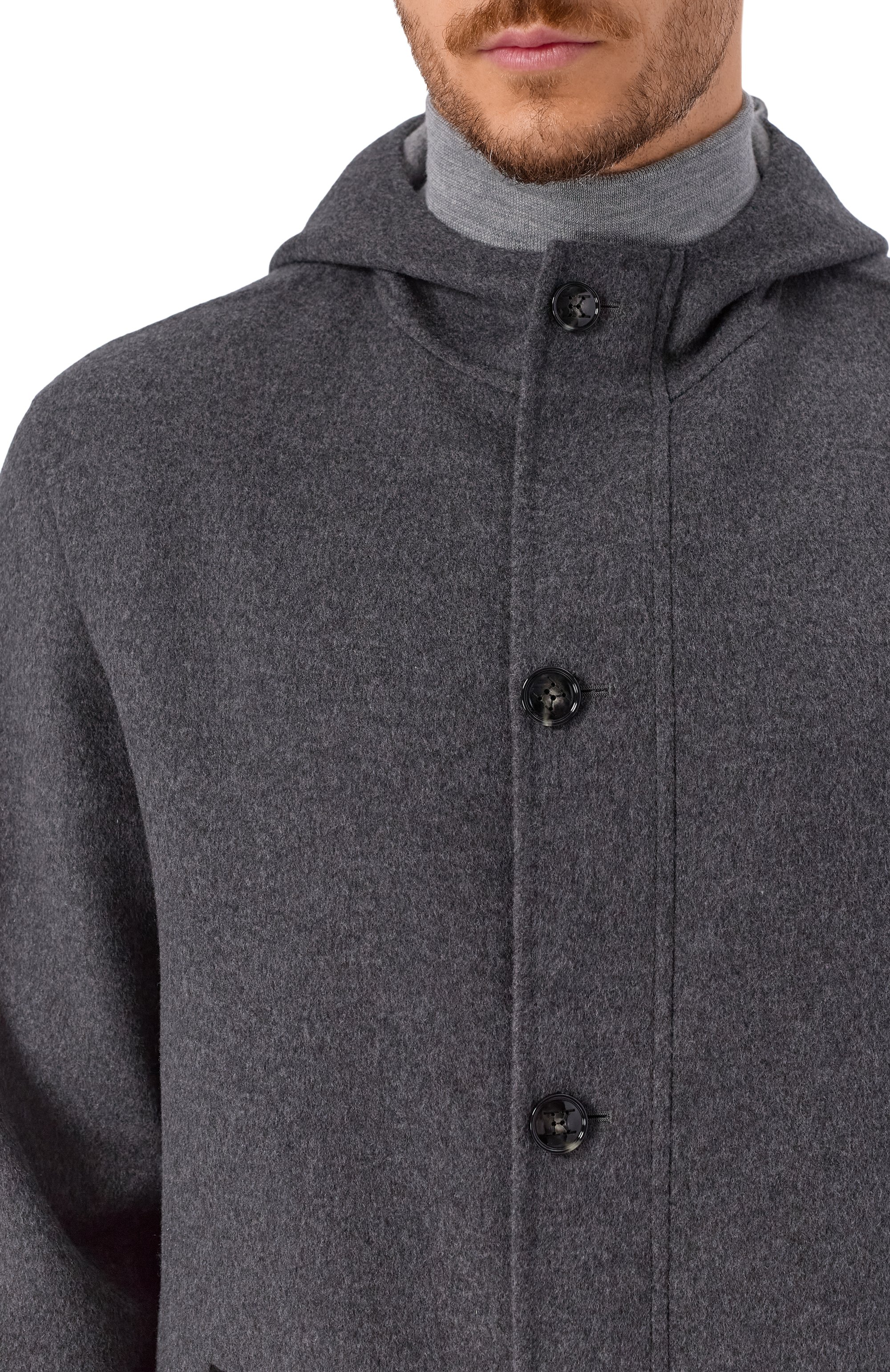 Парка из шерсти и кашемира KITON, арт. UW2178V0403H08, фото 5