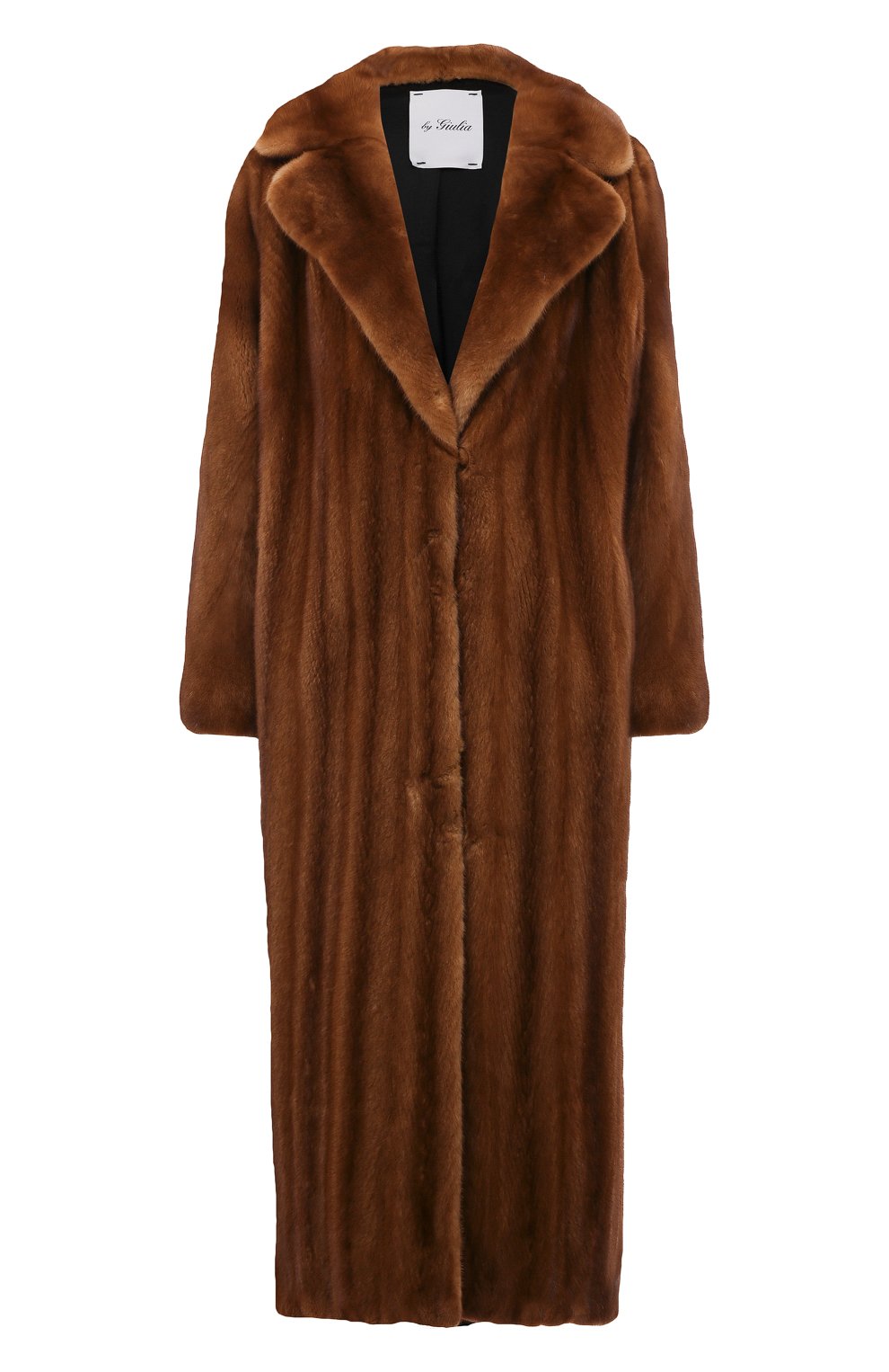 Шуба из меха норки GIULIA GURMAN коричневого цвета по цене 1245000 руб., арт. CJ10240125G4, фото 1 Шуба из меха норки GIULIA GURMAN, арт. CJ10240125G4, фото 1