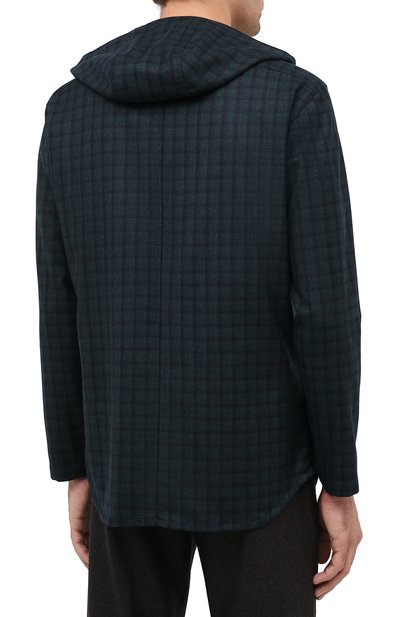 Хлопковая рубашка KITON, арт. UMCPETEK01T3506, фото 4