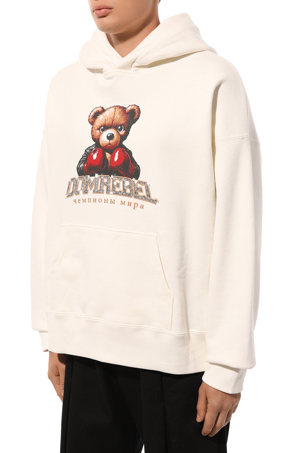 Хлопковое худи DOMREBEL, арт. M PUNCHLINE/H00DIE, фото 3
