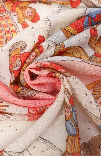 Шерстяная шаль зимние гуляния GOURJI, арт. 91133339/6151117, фото 3