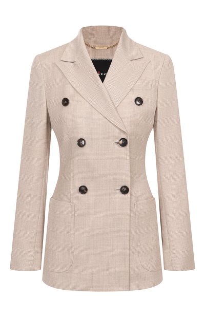 Женский шерстяной жакет KITON, арт. D27514K0513G01
