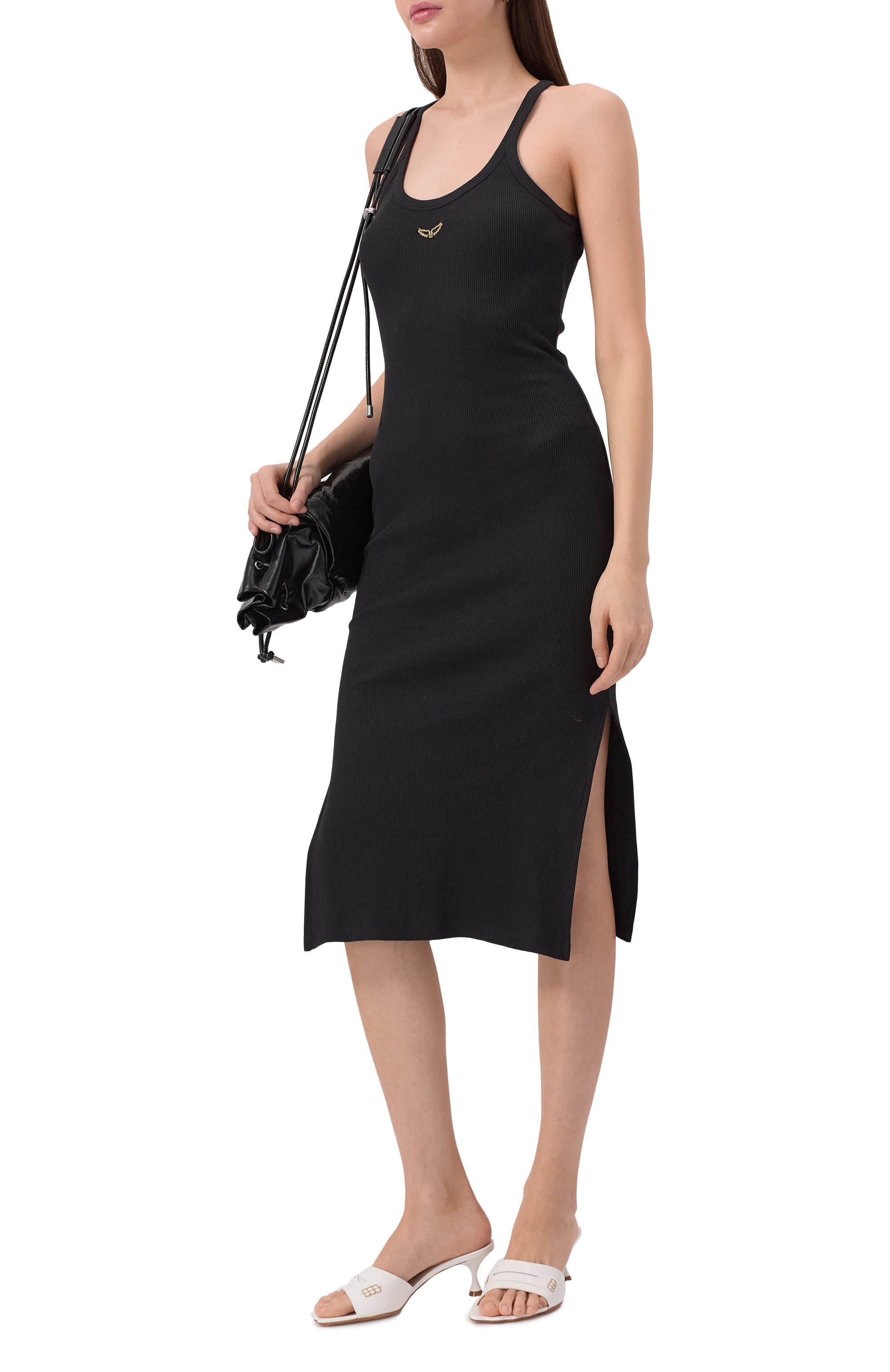 Хлопковое платье ZADIG AND VOLTAIRE, арт. JWDR01067, фото 2