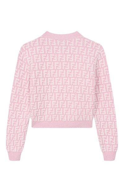 Кардиган из хлопка и вискозы FENDI, арт. JFG238/AVW7/3A-6A, фото 2