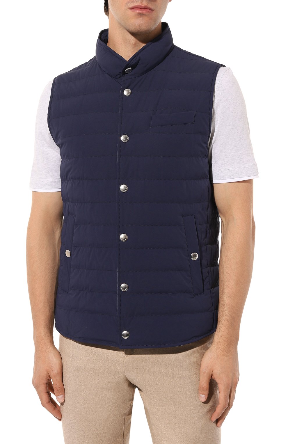 Пуховый жилет BRUNELLO CUCINELLI, арт. MM403B2217, фото 3