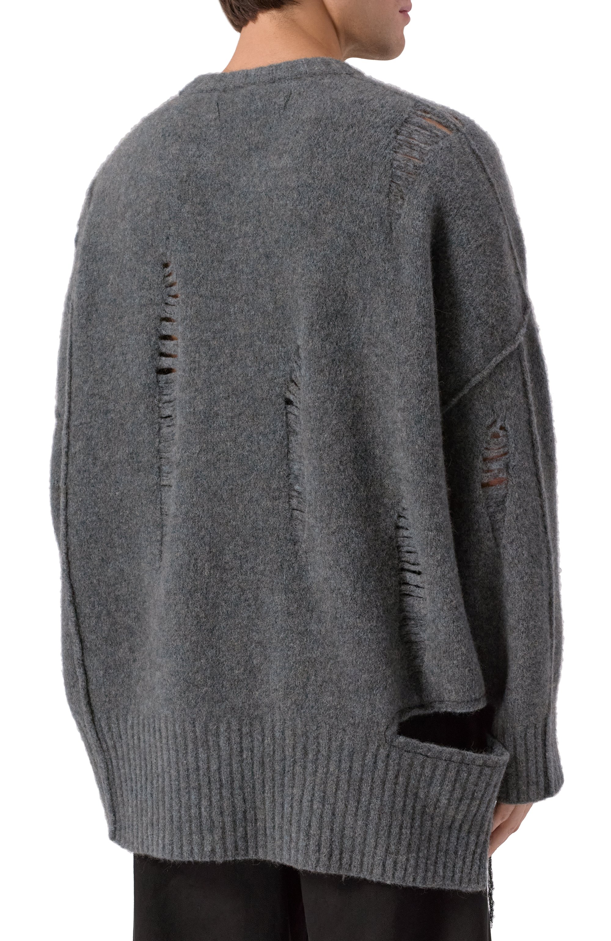 Шерстяной свитер ISABEL BENENATO, арт. UK04F25, фото 4