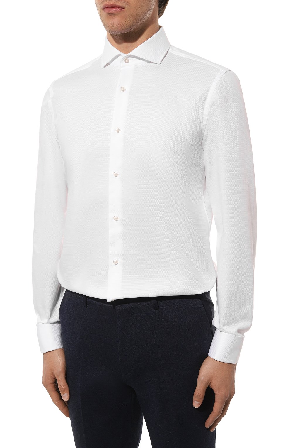 Хлопковая сорочка BOSS, арт. 50490144, фото 4