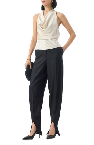 Шерстяные брюки PERVERT черного цвета по цене 22500 руб., арт. PE24/PA05/60-08, фото 2 Шерстяные брюки PERVERT, арт. PE24/PA05/60-08, фото 2