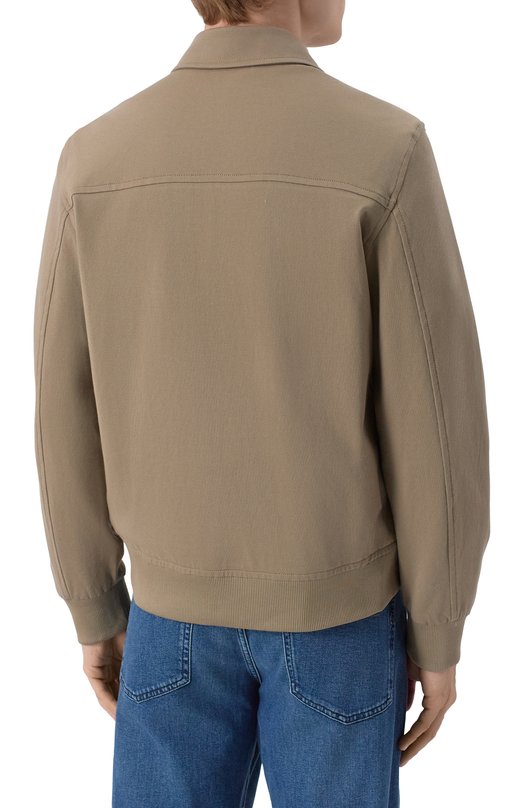 Хлопковый бомбер Circolo 1901 CN5178 Хаки  CN5178 Фото 4