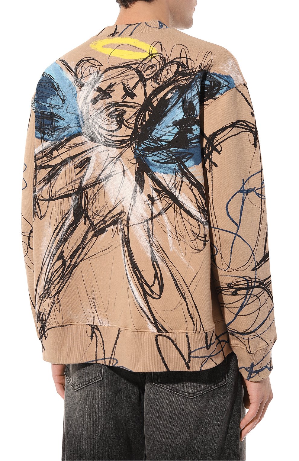 Хлопковый свитшот DOMREBEL, арт. MBUDS/SWEATSHIRT, фото 4