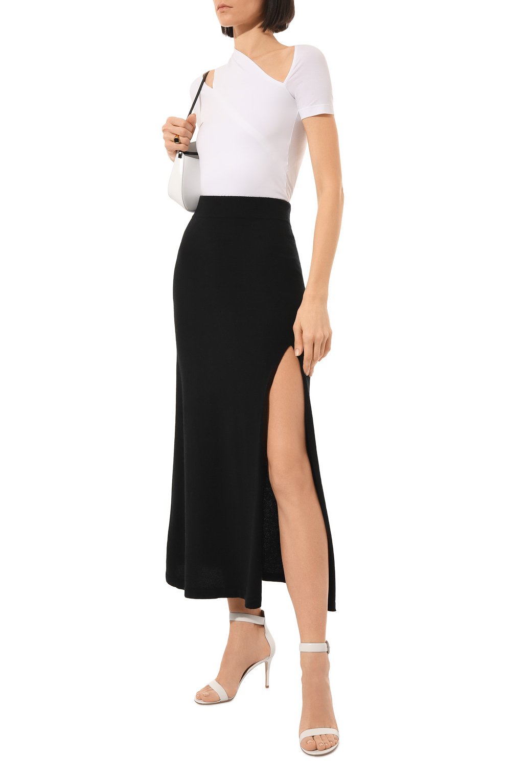 Кожаные босоножки portofino 85 GIANVITO ROSSI, арт. G60953.85RIC.NAPBIAN, фото 2