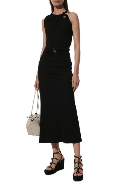 Кожаные босоножки rockstud VALENTINO, арт. VW2S0F95/BAE, фото 2