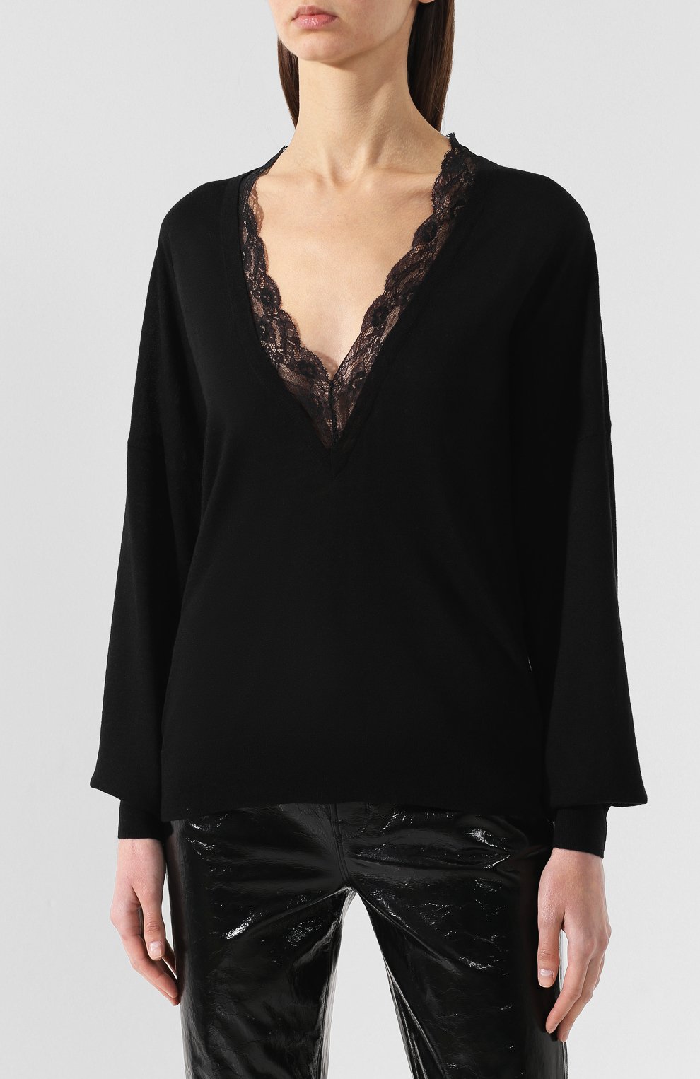 Пуловер с кружевной вставкой IRO, арт. WP12SH0CKING, фото 3