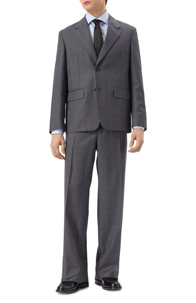 Шерстяной пиджак PRADA, арт. UGM169-10EA-F0480-221, фото 3