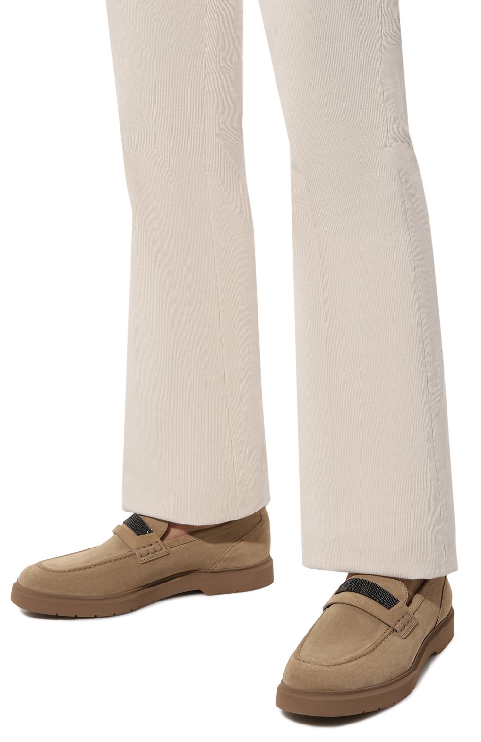 Замшевые лоферы BRUNELLO CUCINELLI, арт. MZSFGBP120, фото 3