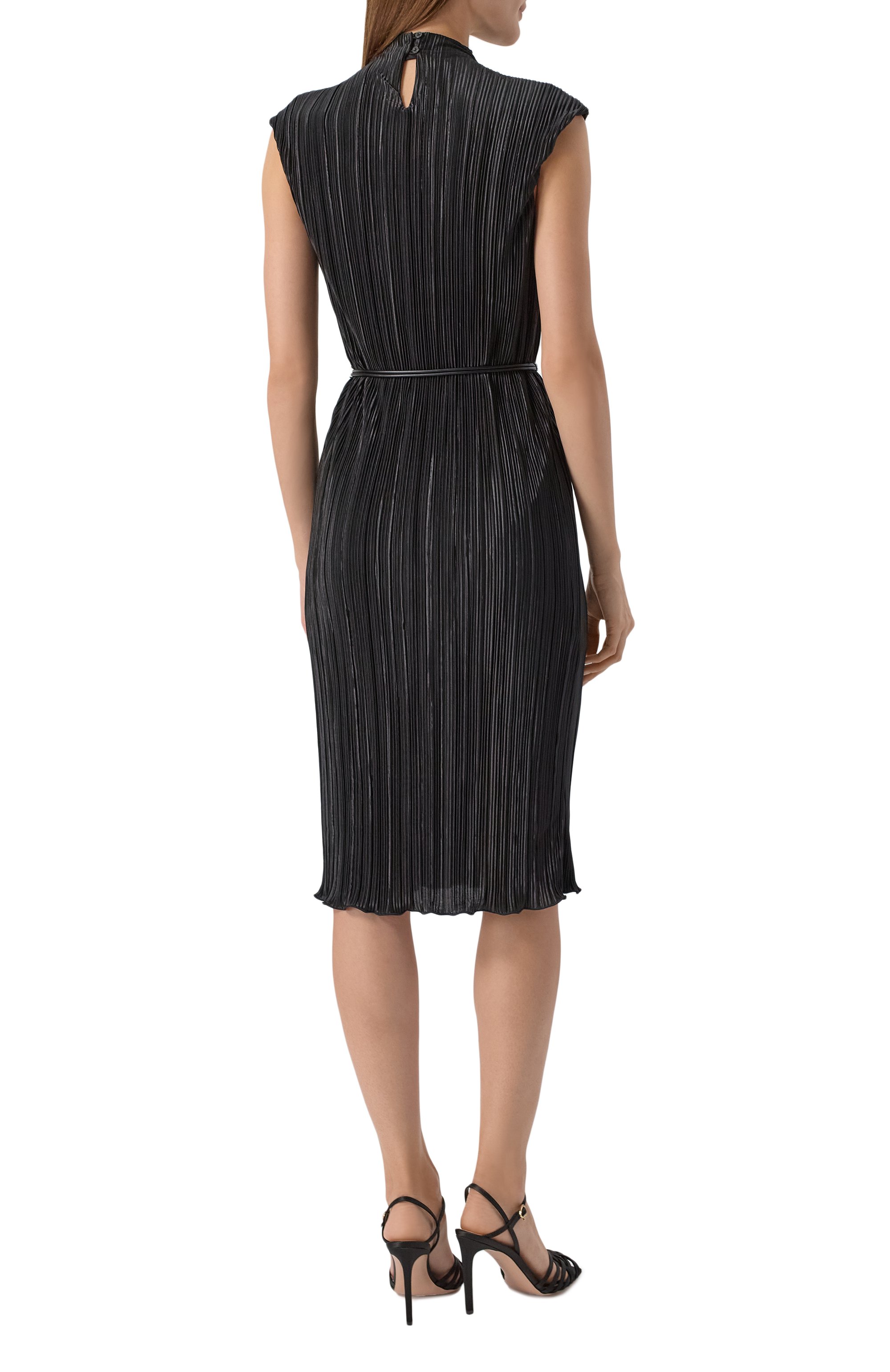 Платье HUGO черного цвета по цене 26950 руб., арт. 50545229, фото 4 Платье HUGO, арт. 50545229, фото 4