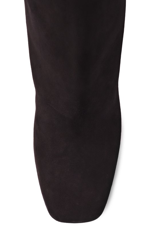 Замшевые сапоги Jackie New 90 Dolce & Gabbana CU1218/A1275 Чёрный  CU1218/A1275 Фото 6