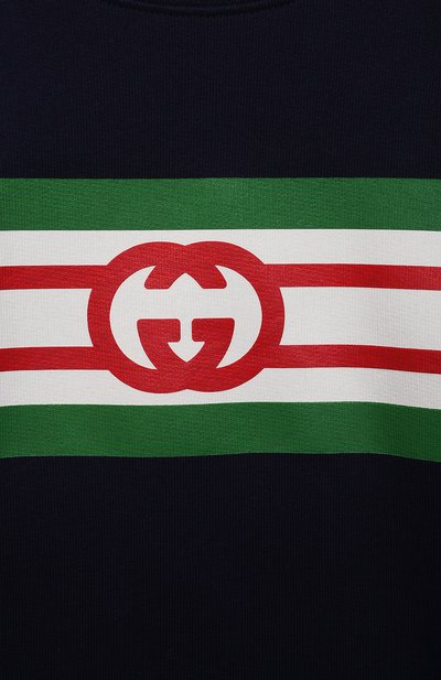 Хлопковый свитшот GUCCI, арт. 627964/XJDK7, фото 3