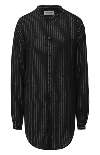 Женская рубашка из вискозы SAINT LAURENT, арт. 605378/Y852T